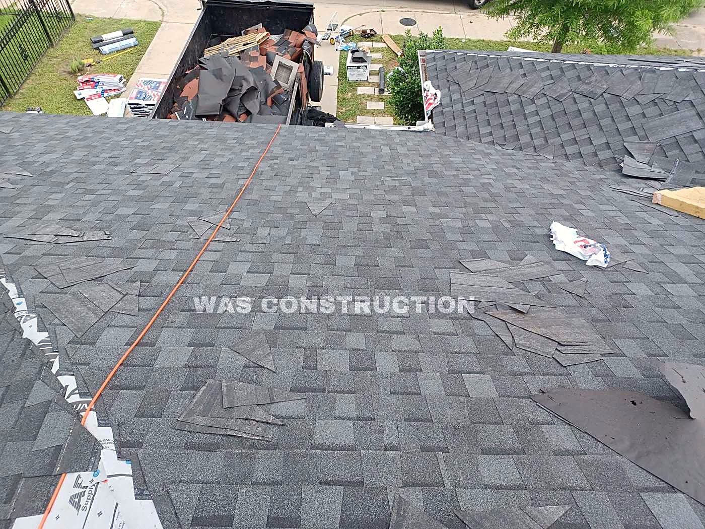 Storm and Hail Damage by WAS Construction & Roofing LLC